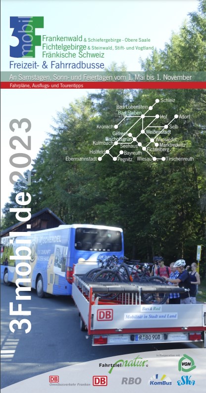 3Fmobil: Freizeit- & Fahrradbusse Saison 2023